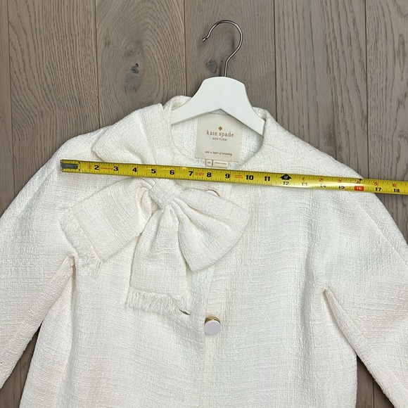 NWT kate spade Dorothy Tweed Coat, XXS - Picture 10 of 16